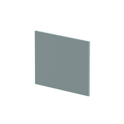 Balterley 1700mm Chartley L Shape Square End Bath PanelMatt Coastal Grey from B&Q