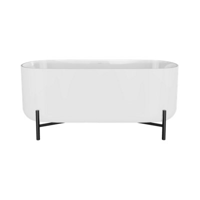 B&Q - Contemporary Oval Freestanding Bath & Stand From Balterley1600mm X 770mm
