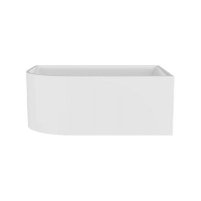 Right Hand J-Shaped Freestanding Bath From Balterley1500mm X 710mm from B&Q