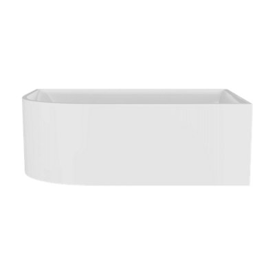 Right Hand J-Shaped Freestanding Bath From Balterley1700mm X 720mm from B&Q