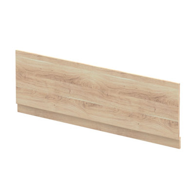 Balterley 1800mm Straight Bath Front Panel And PlinthBleached Oak from B&Q