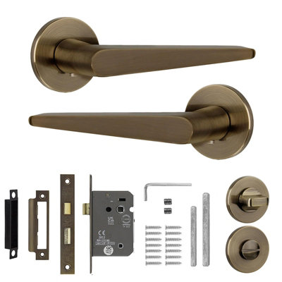 Decoranddecor Bathroom Door HandleInternal Door Handles For DoorsInterior Door Handles For Bathroom DoorsTerra Range from B&Q