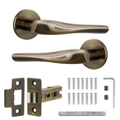 Decoranddecor Door HandlesInternal Door Handles For Wooden DoorsInterior Door Handles With Tubular LatchNanda Range from B&Q