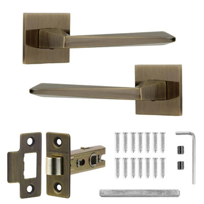 Decoranddecor Door HandlesInternal Door Handles For Wooden DoorsInterior Door Handles With Tubular LatchLeda Range from B&Q