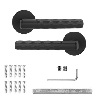 Decoranddecor Luxe Black Door HandlesInternal Door Handles For Wooden DoorsInterior Door HandlesTore Range from B&Q
