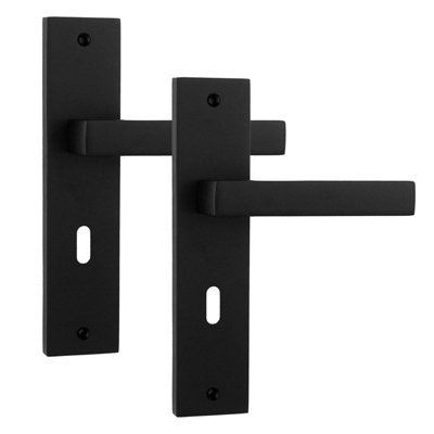 Decoranddecor Door Handle With Key HoleInternal Door Handles For Wooden DoorsDoor HandlesLumina Range from B&Q