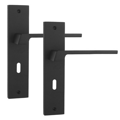 Decoranddecor Door Handle With Key HoleInternal Door Handles For Wooden DoorsDoor HandlesSpectra Range from B&Q