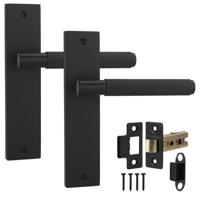 Decoranddecor Door HandleInternal Door Handles For Wooden Doors Interior Door Handles With Tubular LatchHera Range from B&Q