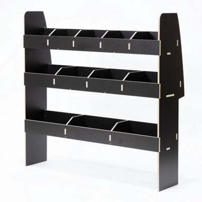 VanifyVan Rack To Fit A Fiat Doblo Swb (M L1) 2022+ Double Rear Hexaboard Van Racks from B&Q