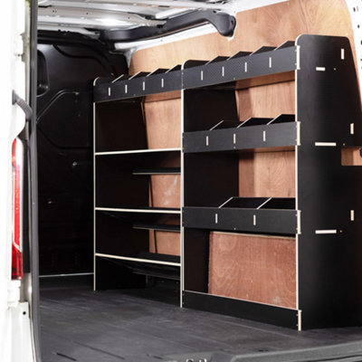 VanifyVan Rack To Fit A Vauxhall Vivaro L2 (Lwb) 2019+ Toolbox & Rear Hexaboard Van Rack from B&Q