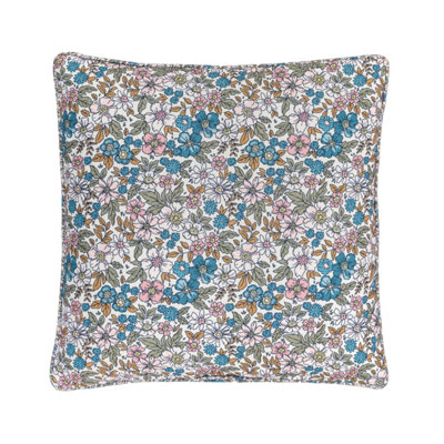B&Q - Gallery™ Multicoloured Ditsy Floral Print Effect Indoor Cushion(L)45Cm X (W)45Cm