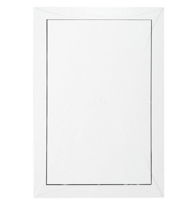 B2C Access Panel Inspection Hatch White Sturdy Plastic Revision Door Small To Large 200mm X 300mm from B&Q