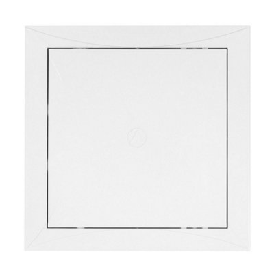 B2C Access Panel Inspection Hatch White Sturdy Plastic Revision Door Small To Large 250mm X 250mm from B&Q