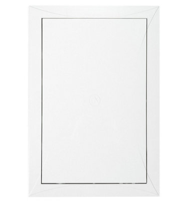 B2C Access Panel Inspection Hatch White Sturdy Plastic Revision Door Small To Large 300mm X 400mm from B&Q