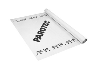 Vapour Barrier Waterproof Thermal Insulation Aluminium Foil Membrane Roof Wall 1.5M Roll 110Gsm 75M2 from B&Q
