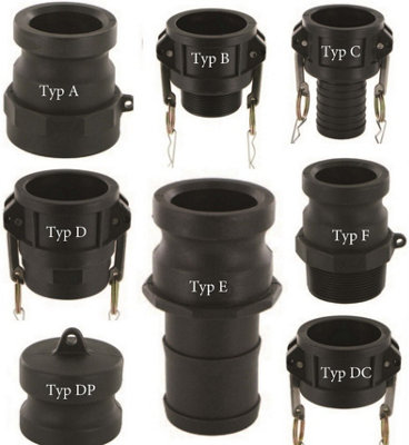 B2C Camlock Layflat Hose FittingMale FemaleType  Cam & Groove Type DpBlank PlugFemale 1.5" from B&Q