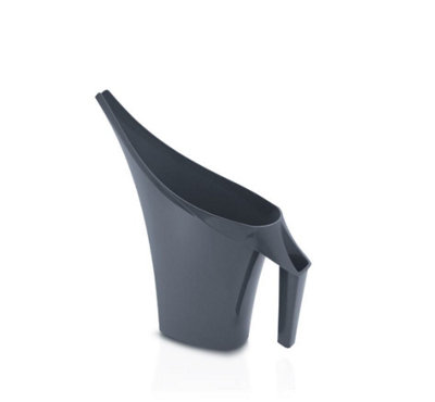 B2C Plastic Plant Watering Can For Houseplant Flower Seedlings Pot Plants Indoor Anthracite 2L from B&Q