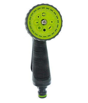 B2C Garden Hose  Connectors Fittings Universal Standard Hozelock Compatible Lime Male Hose Gun Le5100 from B&Q