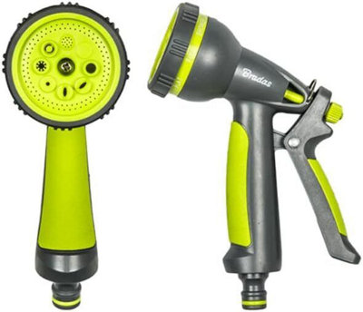 B2C Garden Hose  Connectors Fittings Universal Standard Hozelock Compatible Lime Male Hose Gun Le5106 from B&Q
