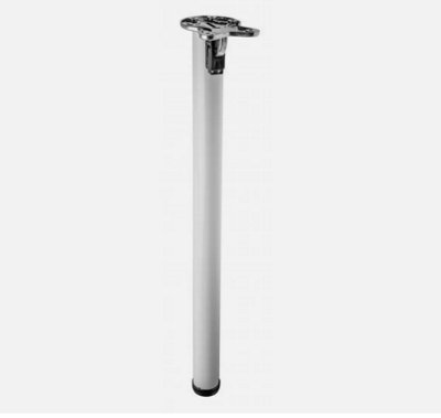 B2C Table Folding Leg Breakfast Bar Worktop Support Kitchen Round 710mm White 71Cm from B&Q