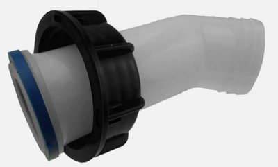 B2C Ibc Tank Fitting Adapter Selection Cap Tail Valve Connector Outlet S60X6 S100X8 Spout 2" Barb (S60X6) from B&Q