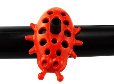 B2C Micro Irrigation Dripper Garden Watering Pressure Compensating Emitter Ladybird Pack Of 2 from B&Q