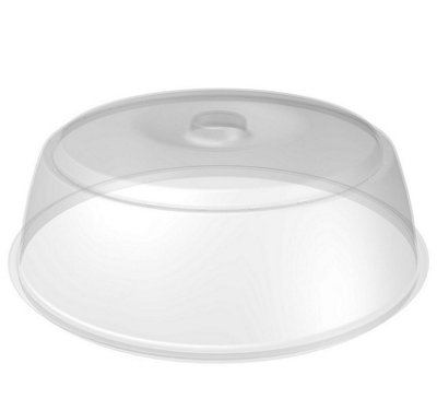 B2C Microwave Lid Food Cover Anti-Splatter Plate Steam Vents Plastic Bpa Free 27Cm from B&Q