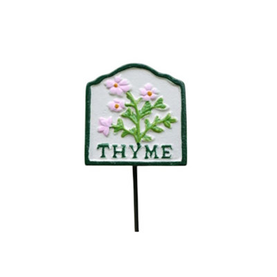B&Q -  Garden Herb Sign MarkerThyme