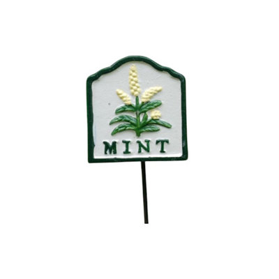 B&Q -  Garden Herb Sign MarkerMint