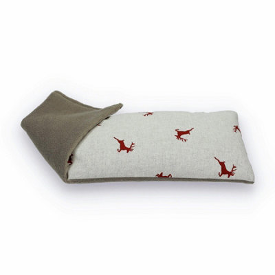 The Wheat Bag Company The Wheat Bag Co. Lavender Scented Microwavable Duo Heat Pack BagRed Stag from B&Q