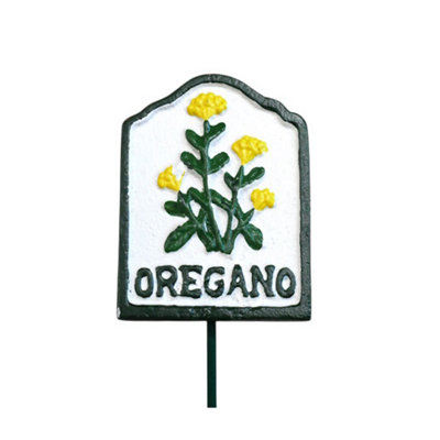 B&Q -  Garden Herb Sign MarkerOregano