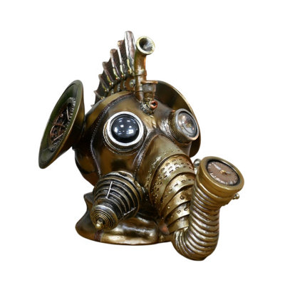 B&Q -  Steampunk Head Elephant Ornament - Image 3