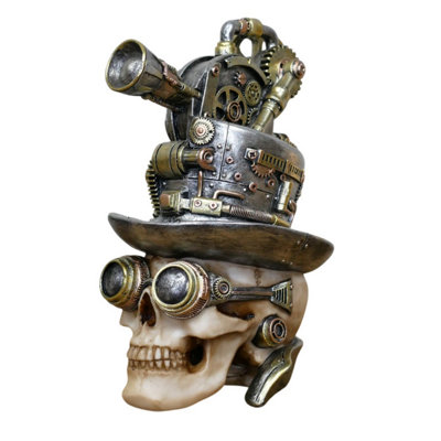 Gifts Direct 2 U Steampunk Skull Camera Hat Ornament from B&Q