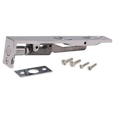 Afit Polished Chrome Lever Action Flush Bolt British Heavy Pattern 200 X 19mm from B&Q