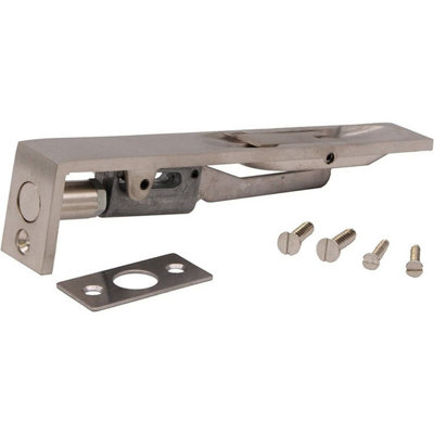 Afit Satin Nickel Lever Action Flush BoltBritish Heavy Pattern 250 X 19mm from B&Q