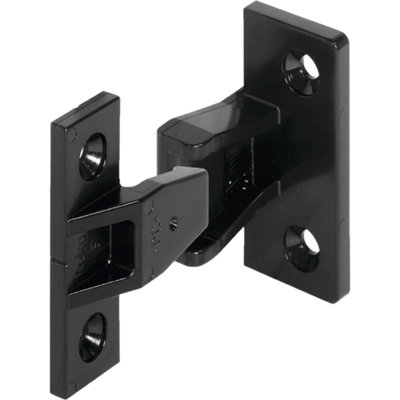 Afit Black Press On Keku As ClipPack Of 10 from B&Q