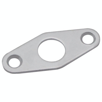 Afit Satin Chrome Plated Budget Lock Escutcheon Keyhole FlatEach from B&Q