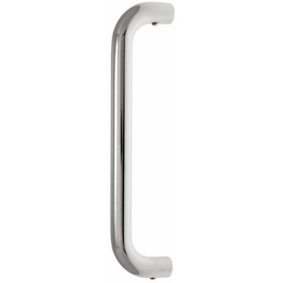 Afit Polished Stainless Steel Bolt Fix Pull Handles 225mm X 19mm from B&Q