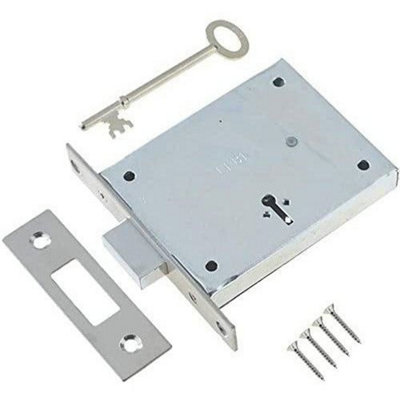 Afit Fb Lock Fire Brigade Fb1 Mortice DeadlockWith Key from B&Q