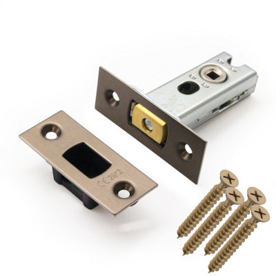 Afit Antique Brass Tubular Bathroom Deadbolt76mm Case 57mm Backset