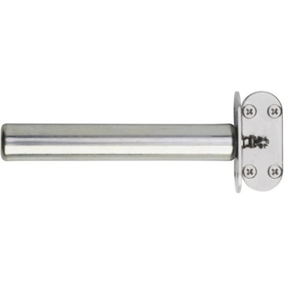 Afit Door Closer Concealed Chain Suit Fire Doors Radius Forend 50 X 25 X 22mmNickel Plated from B&Q