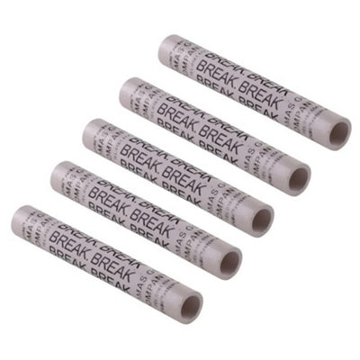 Afit Ceramic Tube Break Glass To Suit Redlam Emergency Exit Panic Bolt CeramtubePack Of 5 from B&Q