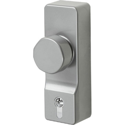 Afit  Outside Access Device For Panic Hardware Exit Escape Door LockSilver from B&Q