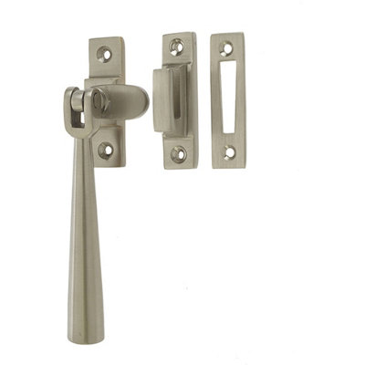 Afit Satin Nickel Contemporary Casement Window Fastener 115Mm
