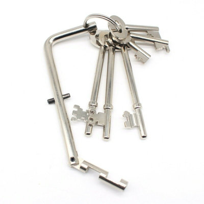 Afit Fb Key Set Fire Brigade Master Key Set 3 With 6 Keys And Drop Key from B&Q