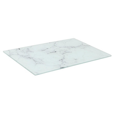 Harbour Housewares - Rectangular Glass Chopping Board - Image 4