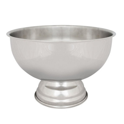 Rink Drink Stainless Steel Champagne Ice Bucket35CmPlain from B&Q