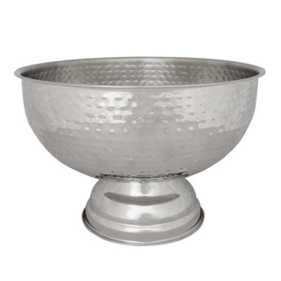 Rink Drink Stainless Steel Champagne Ice Bucket35CmHammered from B&Q