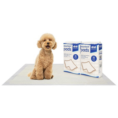 Harbour Housewares Disposable Puppy Training Pads 60 x 89cm, 20 Pack for Housebreaking - Image 4