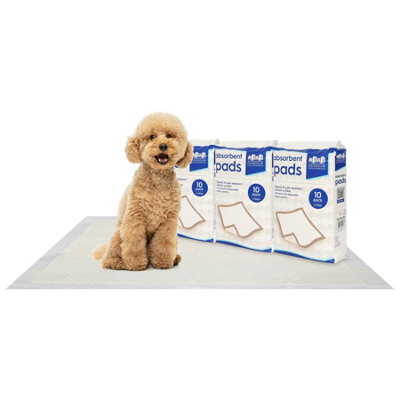 B&Q -  Disposable Puppy Training Pads60Cm X 89CmPack Of 30